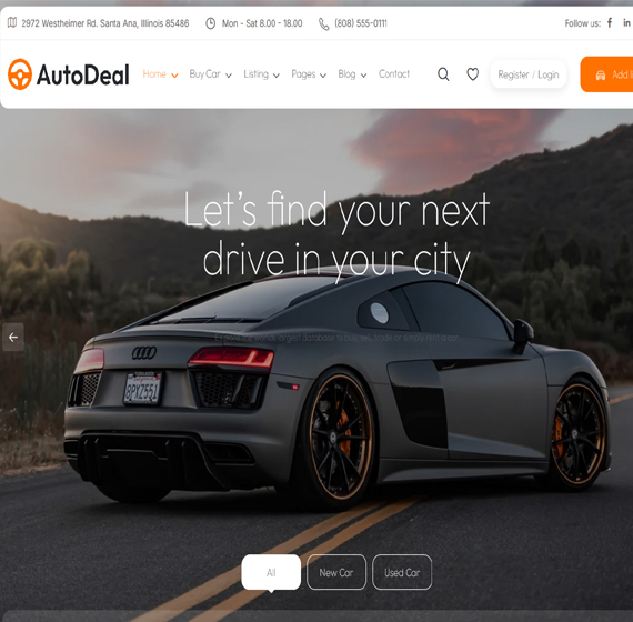 PHP MySQL car classifieds website development script | Custom car classifieds Listing Solutions