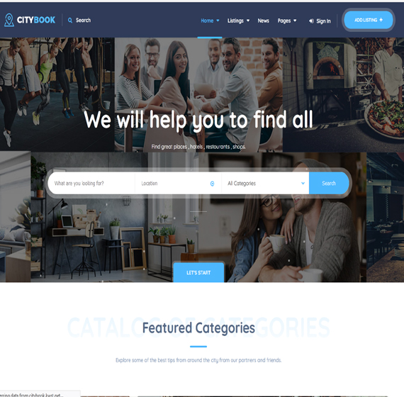 PHP MySQL business directory portal India