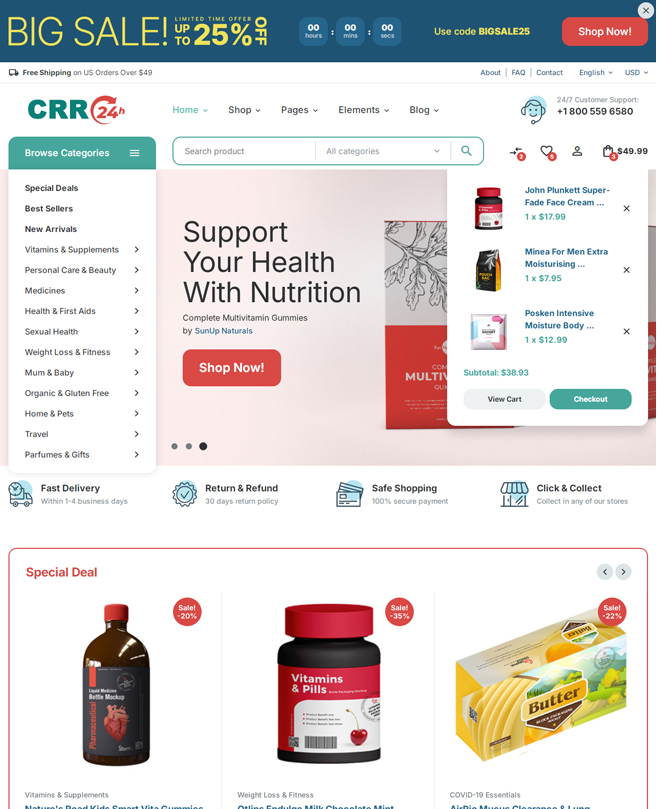 Healthcare Ecommerce Marketplace Development India